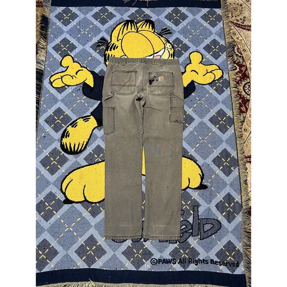 Vintage Y2K Prefectly Faded Carhartt Double Knee Pants - Picture 5 of 7